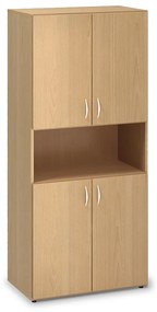 Dulap înalt ProOffice 80 x 47 x 178 cm, fag
