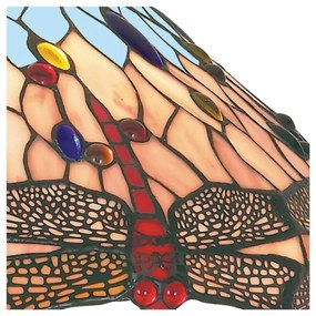 Lustră Tiffany pe lanț Searchlight 1283-16 DRAGONFLY 1xE27/60W/230V