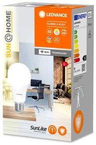 Bec LED antibacteriană A40 E27/9W/230V Wi-Fi, dimabil - Ledvance