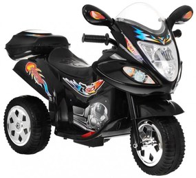 Motocicleta Electrica cu Acumulator Pentru Copii NOVOKIDS™ Moto Classico 88, 3-6 ani, Max 25 kg, Cu Melodii si Lumini, Trotineta Electrica, 3 Roti,