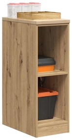 vidaXL Dulap de depozitare pentru garaj Artisan Stejar 30x51x85 cm