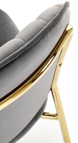 Scaun de bucaterie Lento, gri