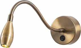 Lampa perete READING 3252, bronz, metal, 8x40x8 cm