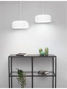 Lustra design modern Ã˜35cm Perleto alba NVL-826801