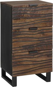 vidaXL Bufet cu sertar Maro 40 x 33 x 75 cm Lemn masiv de mango