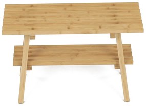 Raft pentru pantofi B056 NAT, bambus