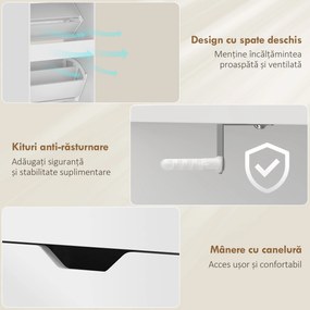 HOMCOM dulăpior pentru pantofi | Aosom Romania