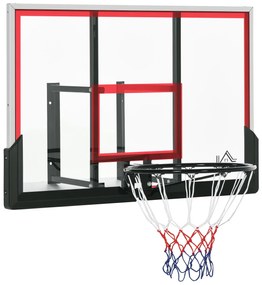 HOMCOM Panier de basketball mural avec panier spécial - 102 x 76 x 110 cm - interior exterior | Aosom Romania