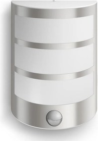 Philips 17324/47/16 - Lampă de exterior cu senzor PYTHON LED/6W/230V IP44