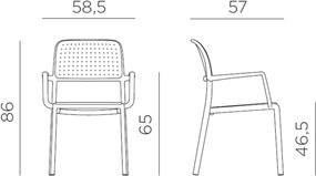 Scaun Exterior Nardi - Bora