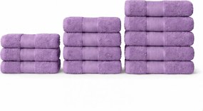 Set 12 Prosoape 100% Bumbac – Ușoare &amp; Absorbante, Ideale pentru Uz Zilnic