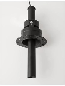 Spot LED incastrabil tavan ajustabil OVO negru