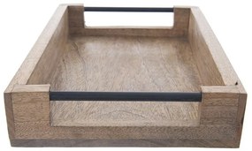 Tavă din lemn Orion Mango, 35,5 x 25,5 cm, 35,5 x 25,5 cm