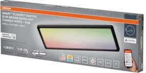 Osram - LED RGBW plafonieră de baie cu dimmer SMART+ PLANON LED/30W/230V Wi-Fi IP54 negru