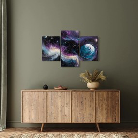 Tablou - Univers pictat (90x60 cm)