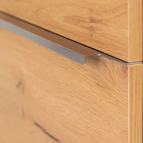 Dulap inferior Vario Trim 80 cu lavoar stejar-stejar