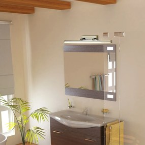 Aplica de perete LED pentru oglinda baie IP44 Silas 12W bronz 5720 RX