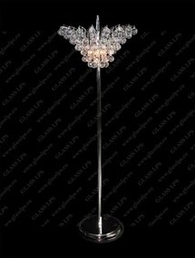 Lampadar, lampa de podea LUX cristal Bohemia