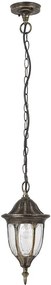 Pendul pentru exterior, inaltime reglabila, IP43, auriu antic, Milano 8374 RX
