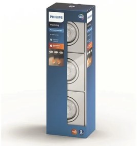 Philips  50393/11/P0 - SET 3xLED Lampă dimmabilă SHELLBARK LED/4,5W/230V