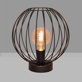 Lampă de masă MERCURE 1xE27/15W/230V neagră