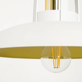 Lustră pe cablu Brilagi FLAMENGO 1xE27/60W/230V alb