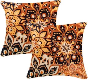 decoDoma Set de 2 fețe pernuțe din micropluș BLANKA 40 x 40 cm