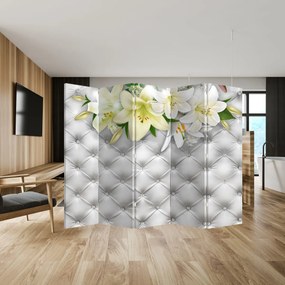 Paravan - Flori de crin (210x170 cm)