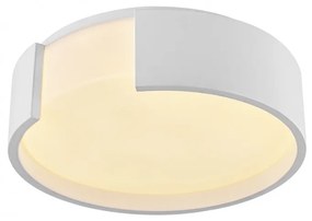 Lustra LED dimabila design modern Pavia alba