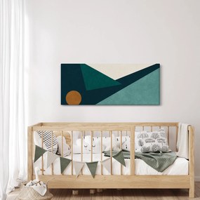 Tablou - Abstract cubic (120x50 cm)