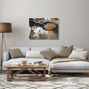 Tablou pe sticlă - espresso (70x50 cm)