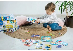 Baby puzzle Trefl Meserii și mașini, 6în1(2-6 bucăți)