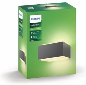 Philips 17337/93/PN - Aplică perete exterior MYGARDEN HEDGEHOG 1xE27/42W