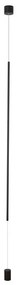 Lampa LED podea/tavan design modern deosebit ELETTRA negru