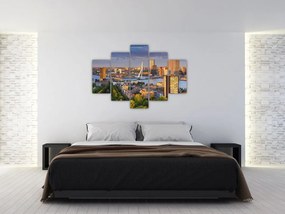 Tablou - Panorama Rotterdamului, Țările de Jos (150x105 cm)
