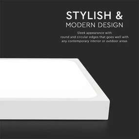 LED plafonieră baie cu senzor LED/24W/230V 4000K IP44 alb