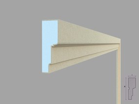 Ancadrament fereastra exterior FP117 dimensiuni 140x40x2000mm