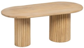 Măsuță de cafea în culoare naturală din lemn de mango 60x120 cm Montmartre – Ixia