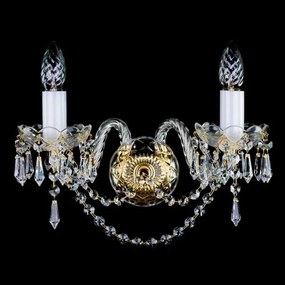 Aplica de perete cristal Bohemia MIRKA II. drops WL CE
