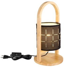 Veioza, lampa de masa design industrial Ninja natur