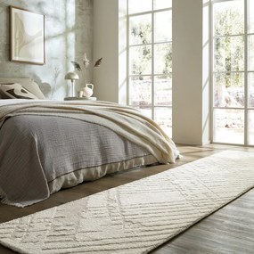 Covor tip traversă crem 80x300 cm Remy – Flair Rugs