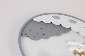 Brilagi - Plafonieră LED reglabilă pentru copii ASTRO LED/68W/230V 3000-6000K +telecomandă