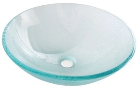 Chiuvetă rotundă din sticlă ø 42 cm Ice – Sapho