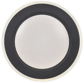 Plafonieră LED dimabilă LED/51W/230V neagră Top Light + telecomandă