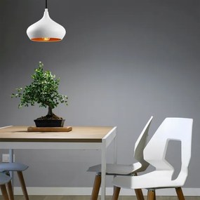 Pendul pe cablu DODO 1xE27/40W/230V, alb