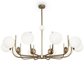Lustra suspendata cu 10 brate design elegant Randez-Vous MYMOD109PL-10BS
