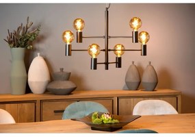 Lucide 21421/06/30 - Lustră pe cablu LEANNE 6xE27/60W/230V