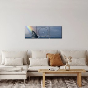 Tablou - Cocoșatul (cu ceas) (90x30 cm)