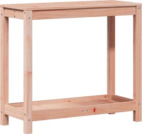 vidaXL Masă de plantare cu raft, 82,5x35x75 cm, lemn masiv de pin
