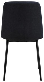 Scaun de dining albastru închis Becca – Actona